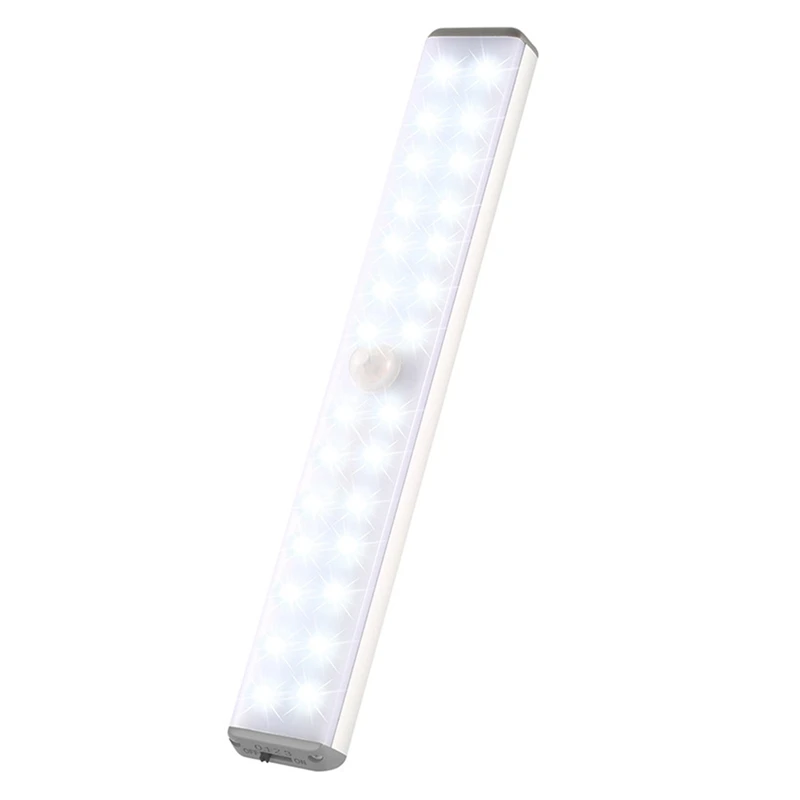 Automatic Household Human Body Intelligent Sensor Light Super Bright Cabinet Light For Corridor Drawer,White