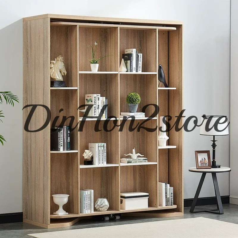 Rotating folding invisible bed Small apartment Flip wall folding bed Wall bed Study rotating Wall Hardware accessories
