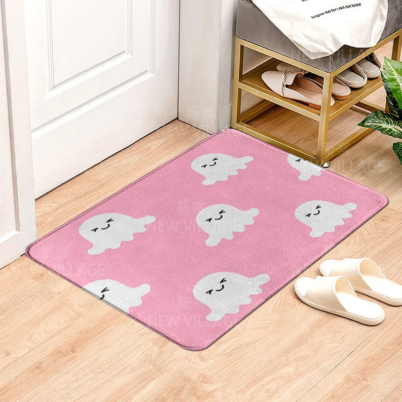 House entrance carpet Home door mat Living Room Bath Foot bathroom non-slip water absorption rugs bath Halloween Autumn Pumpkin