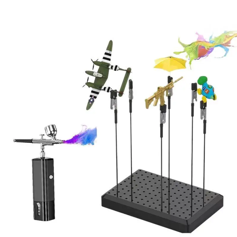 4Pcs Soldering Third Hand With Strong Magnetic Base Flexible Arms PCB Holder Alligator Clip Welding Tool For Electronics Repair
