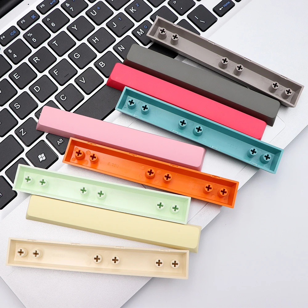 JSJT XDA Keycaps Mechanical Keyboard PBT 6.25u Spacebar Customized Gamer Mixed Color Keycaps Mx Switches XDA Height