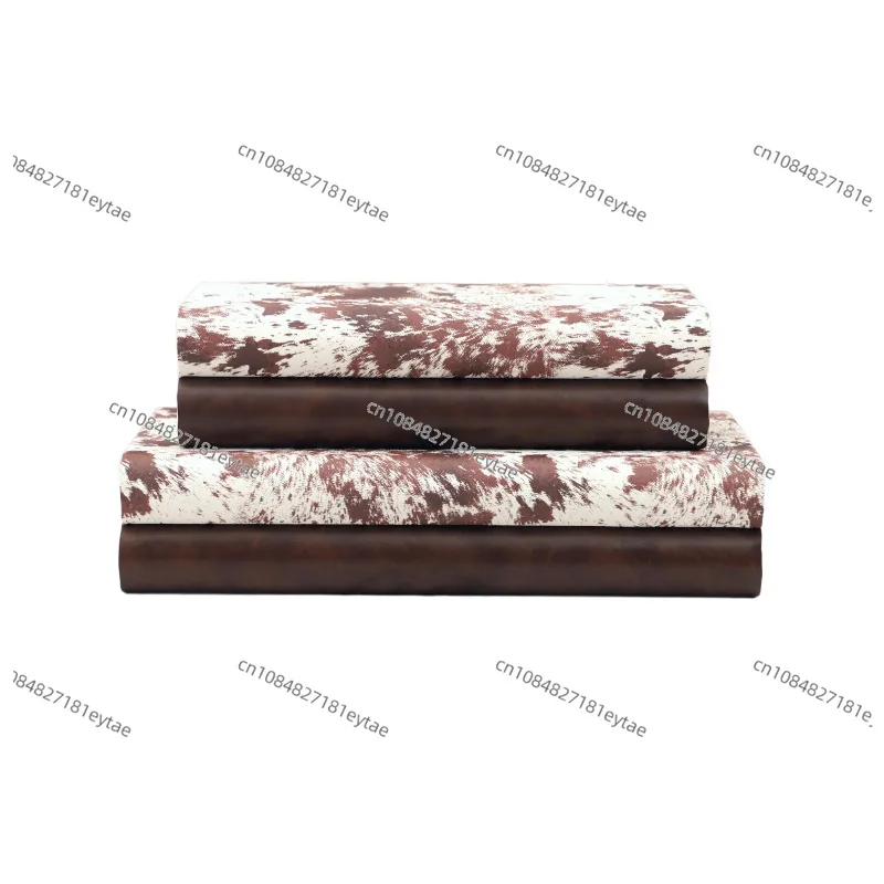 

Шкатулка для украшений из конского волоса, коричневый кожаный органайзер в полоску для косметики и домашнего декора