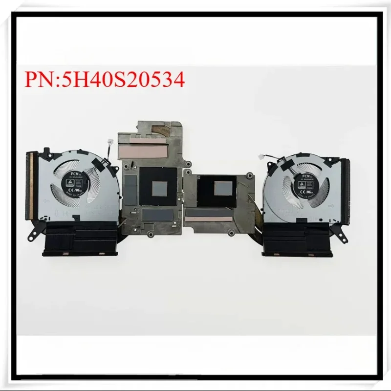 SS New Laptop CPU+GPU Radiator with fan set for Lenovo Legion 5 15ARH7 R7000P 2022 model Ryzen Edition cooling module 5H40S20534