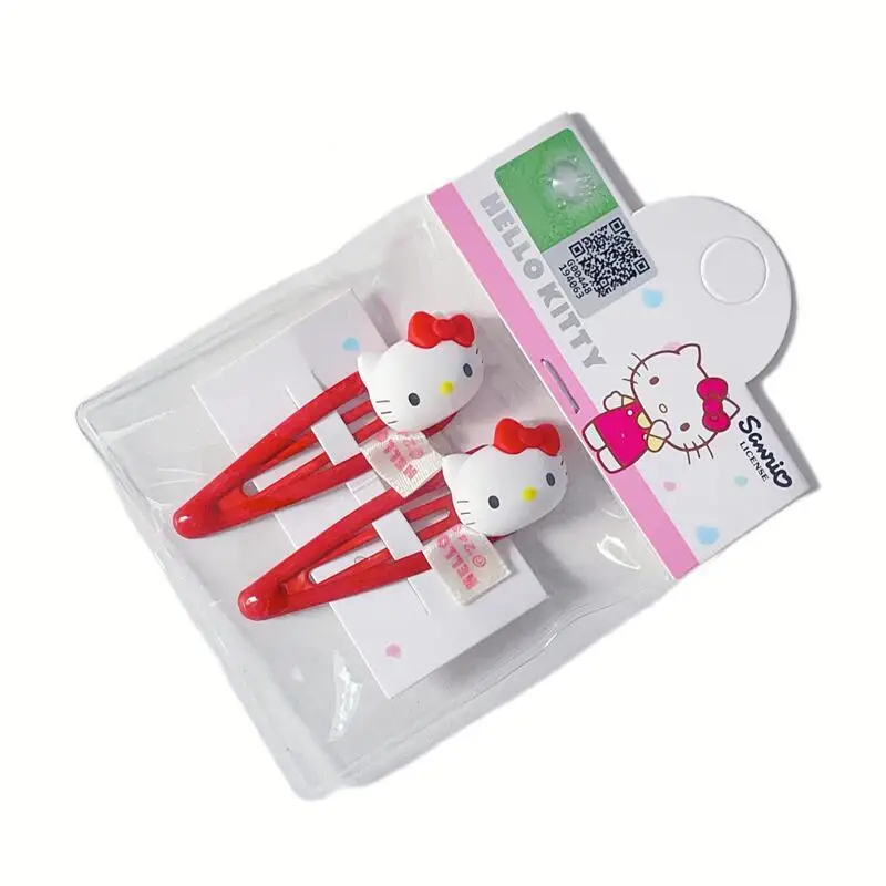 

Sanrio Kawaii Anime Hello Kitty Hair Clip Cute Cartoon Cinnamoroll My Melody Sweet Hair Accessories Lovely Headwear Gifts Girls