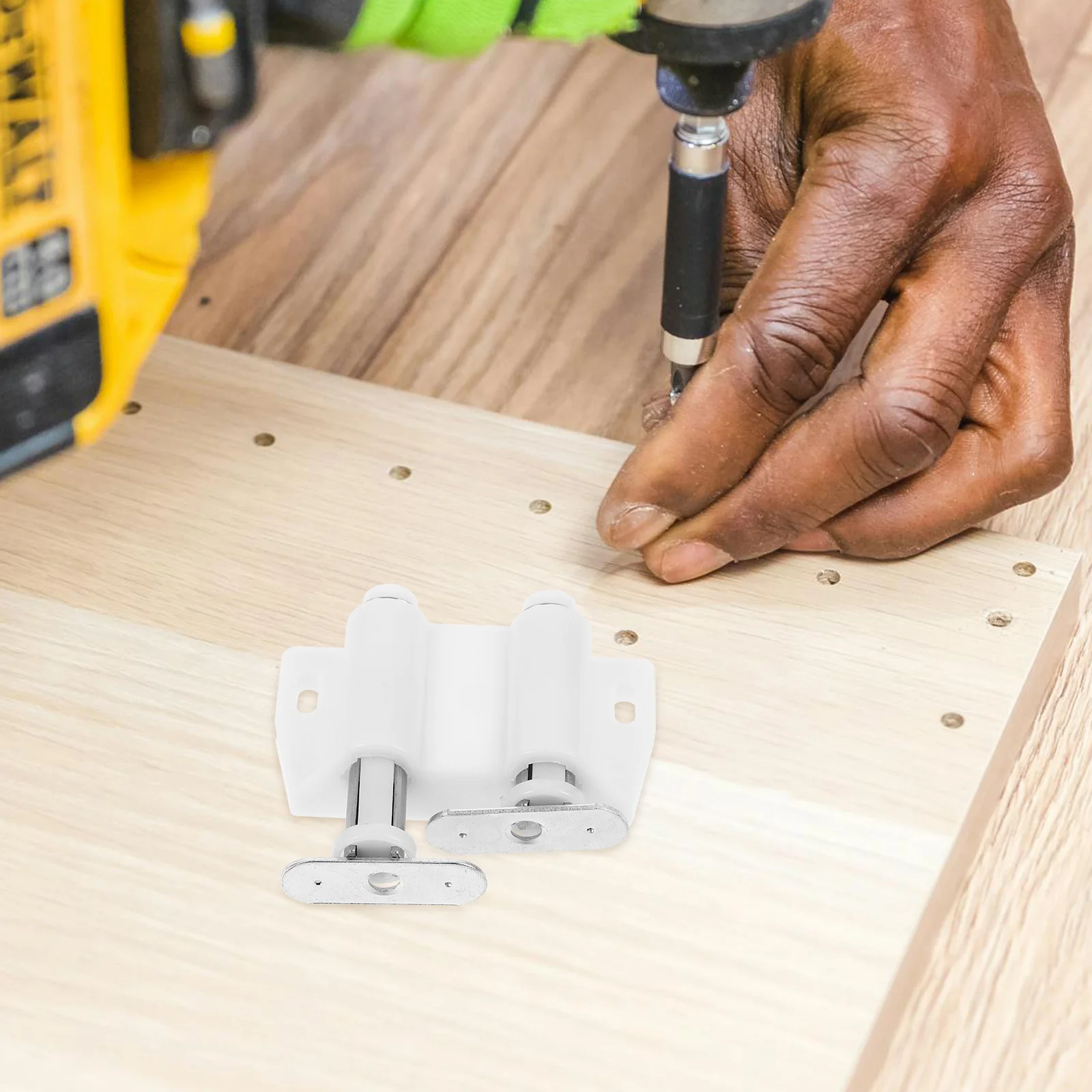

Cabinet Door Latch Push To Open Hidden Catch For Wardrobe Drawer Bookcase Rebound Lock Cupboard Closure Hardware