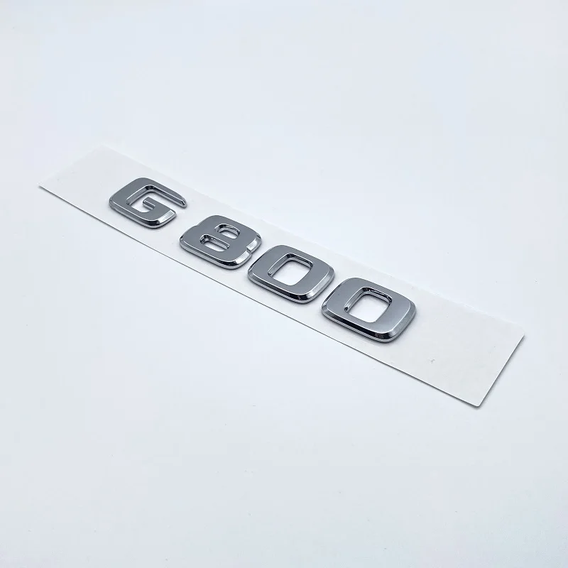 Suitable for Mercedes Benz Brabus New G-class Modified Car Logo G700 800 900 Displacement Standard Rear Tail Iabel Car Sticker