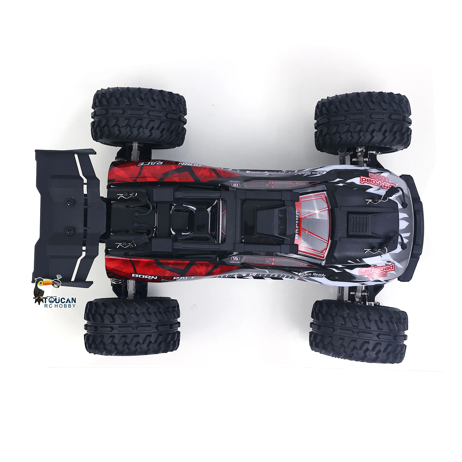 PVC-Gehäuse SCY 10101 1/10 4WD Ferngesteuertes Offroad-Auto RC Elektro-Großreifen-Truck mit Metall-Differential, Fahrbereit, LED-Licht – Detail 8