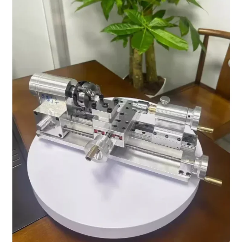 110V-220V 100-2500r/min DIY Mini Lathe Multifunctional Household Woodworking Homemade Small Lathe Portable Desktop Micro-Lathe