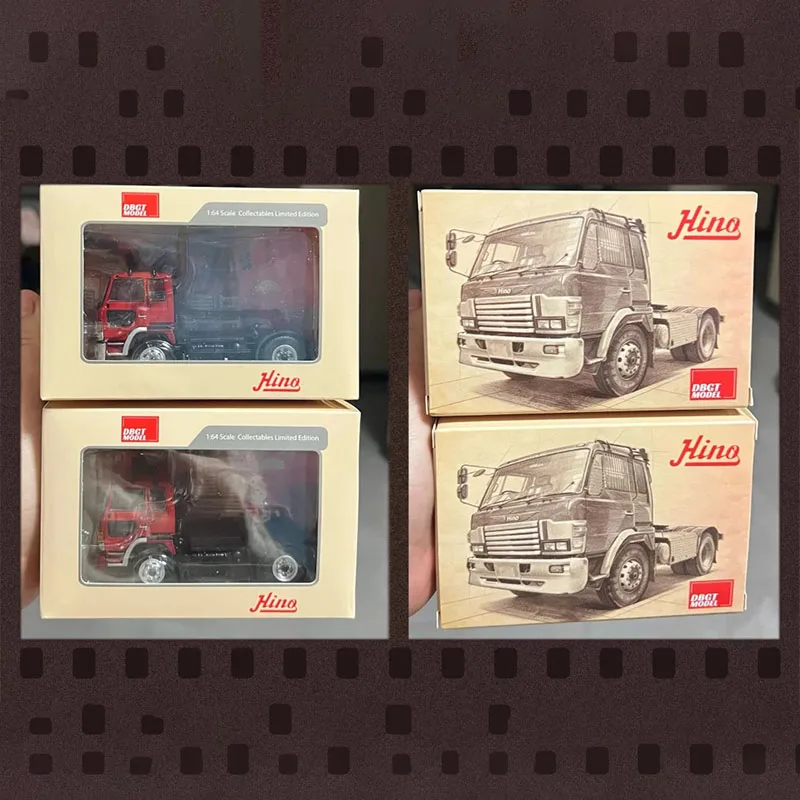 

New In Shock Dbgbt 1:64 Hino Super Dolphin Sh Tractor Japanese Commercial Diecast Vehicle Collectible Jdm Truck Model Toys Kid