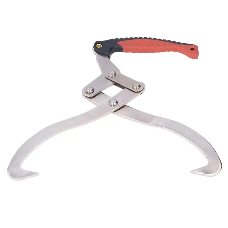 AEE2-Firewood Tongs Hook Claw Log Lifter Grapple Log Lifting Grapple Hook Wood Working Claw For Garden Wood Handling