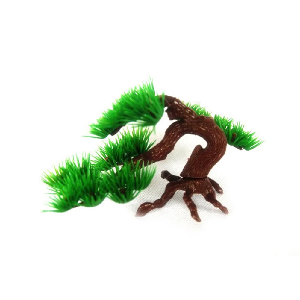 

Aquarium Artificial Pine Tree Decoration Big Pine Tree Plant for Fish Tank Beautiful Scenery Safe Aquarium Ornament Landscape