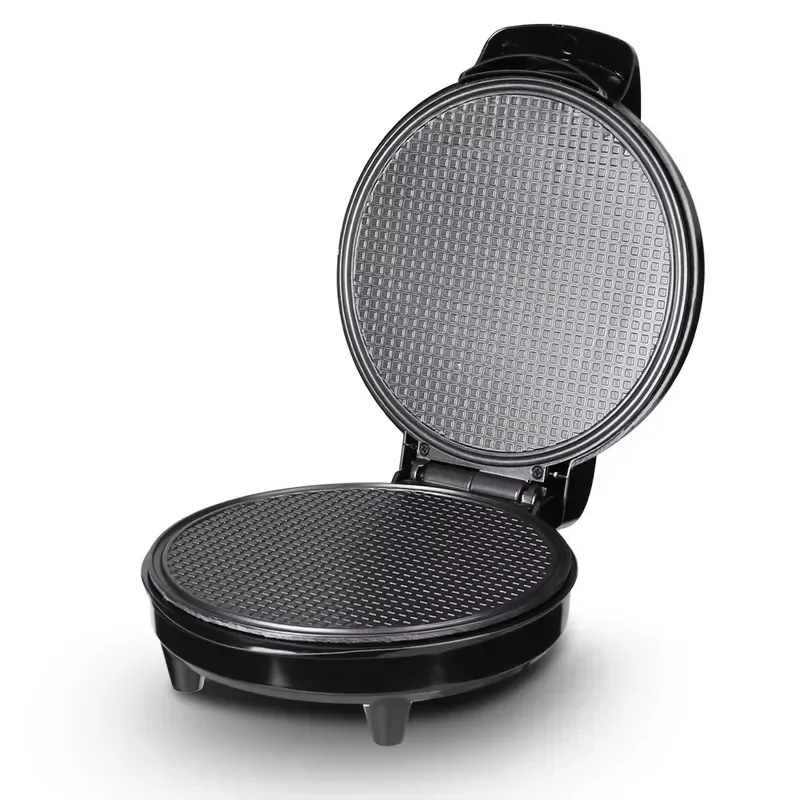 Electric Crepe Maker Machine Non Stick Pancake Pan Ice Cream Cone Roller Baker Kitchen Appliance for Crispy Egg Roll Waffle