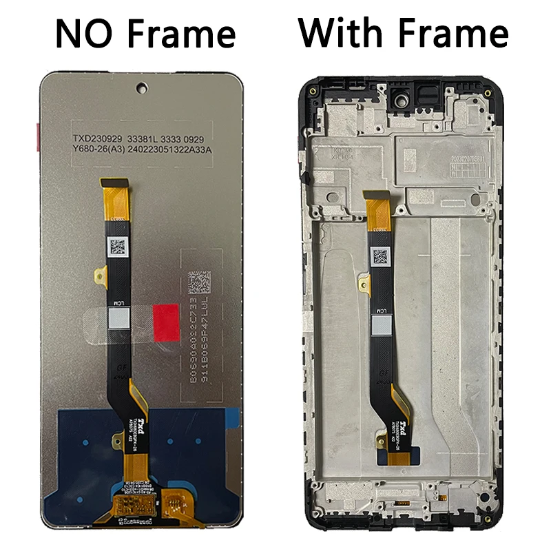 6.8” LCD New For Tecno Spark10 Pro 10Pro LCD For Tecno Spark 10 Pro KI7 LCD Display Screen Touch Sensor Digitizer Assembly