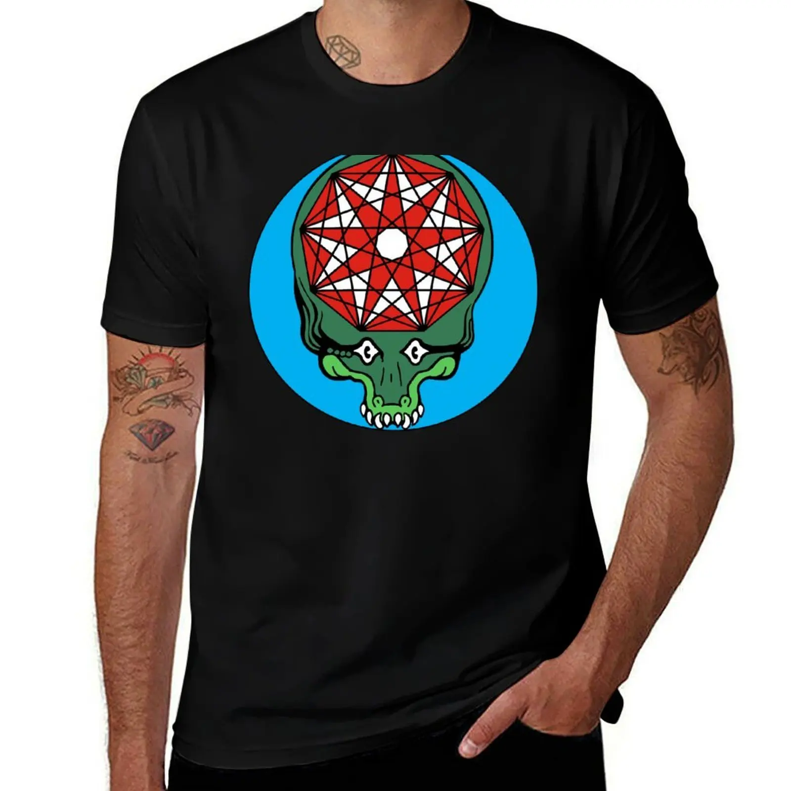 King Gizzard - GIZZHEAD STEALIE - All proceeds to charity T-Shirt Basic Crew Neck Short Sleeve Top T-Shirt