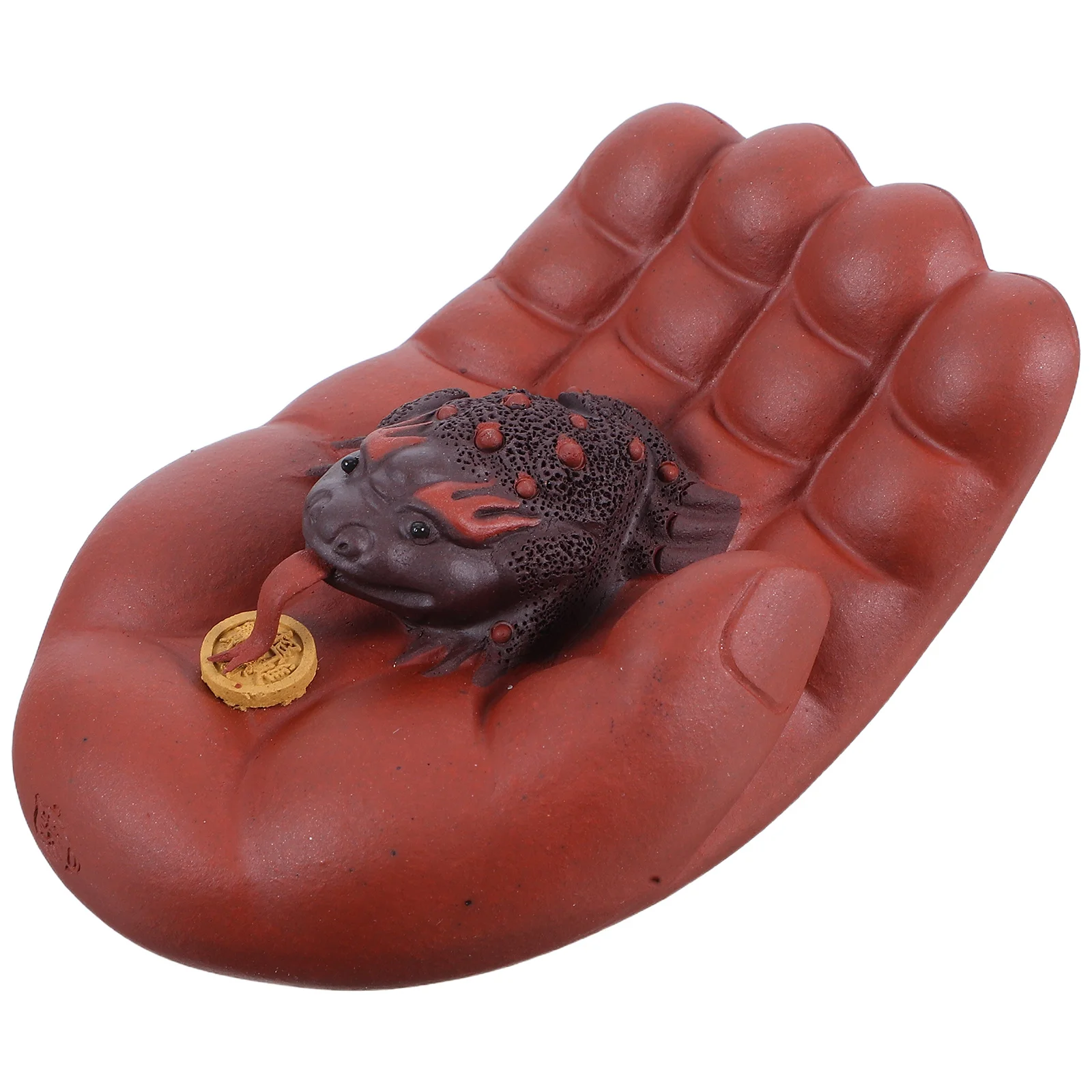 

Frog Ornament Statues Decor Figure Miniature Collectibles Cute Figurine Creative Sculptures