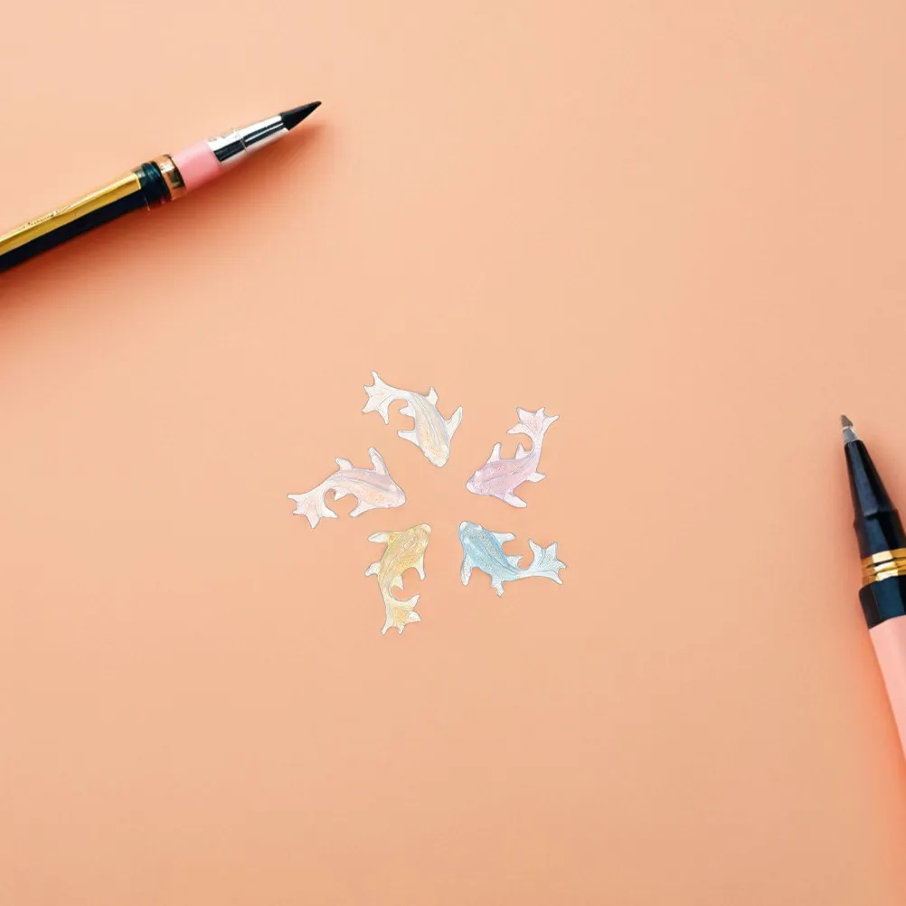 

200Pcs Mini Resin Dolphins Smooth Finish Lightweight for Craft Projects Aquarium Decor Ocean Themed Tiny Animal Figurines Set