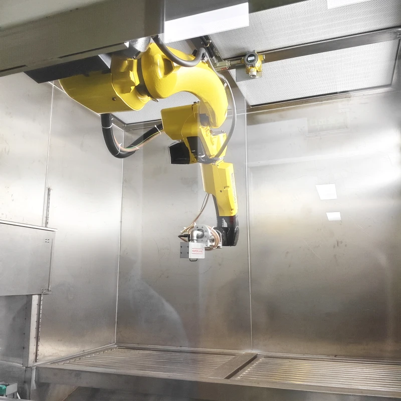 Complete Automated Spray Painting Production Line with Auxiliary Coating Equipment Metal Coating Machinery