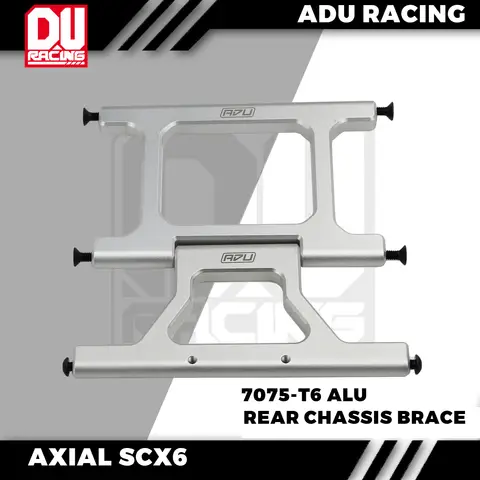 ADU RACING scx6007 7075-T6 축 SCX6 AXI용 ALU 후면 섀시 버팀대 251009