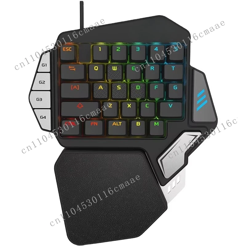 T9X Internet BOX One-handed Keyboard Mobile Gaming Player Battle Grounds Keyboard for Mini Keyboard