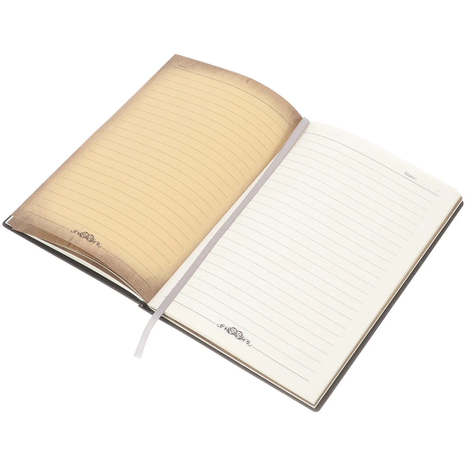 

Retro Embossed Journal Vintage Blank Diary for Men Women Writing Sketching Travel Organizing Compact