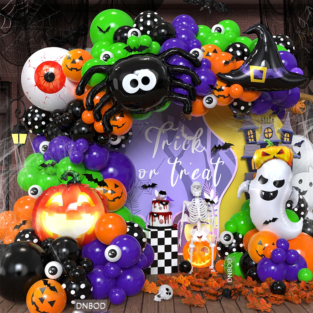121Pcs Halloween Ba…