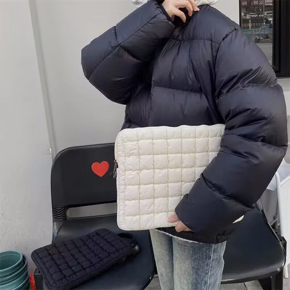 Funda acolchada para portátil de 14 pulgadas para dispositivos de 11-16 pulgadas, funda protectora impermeable suave a prueba de golpes para MacBook/iPad