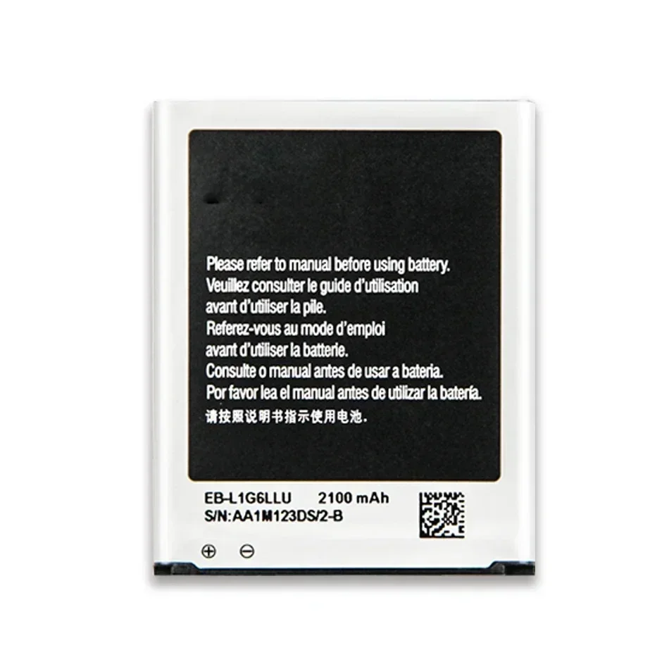 EB-L1G6LLU 2100mAh Mobile Phone Batteries For Samsung Galaxy S3 S III  i9300 i9305 I9308 i747 i535 L710 T999 Portable Battery