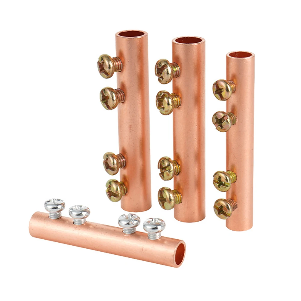 1pc GT16/25/35/50 Pressure-free Copper Tube Connector Terminal Block Wire Connection Electrical Equipment Supplies