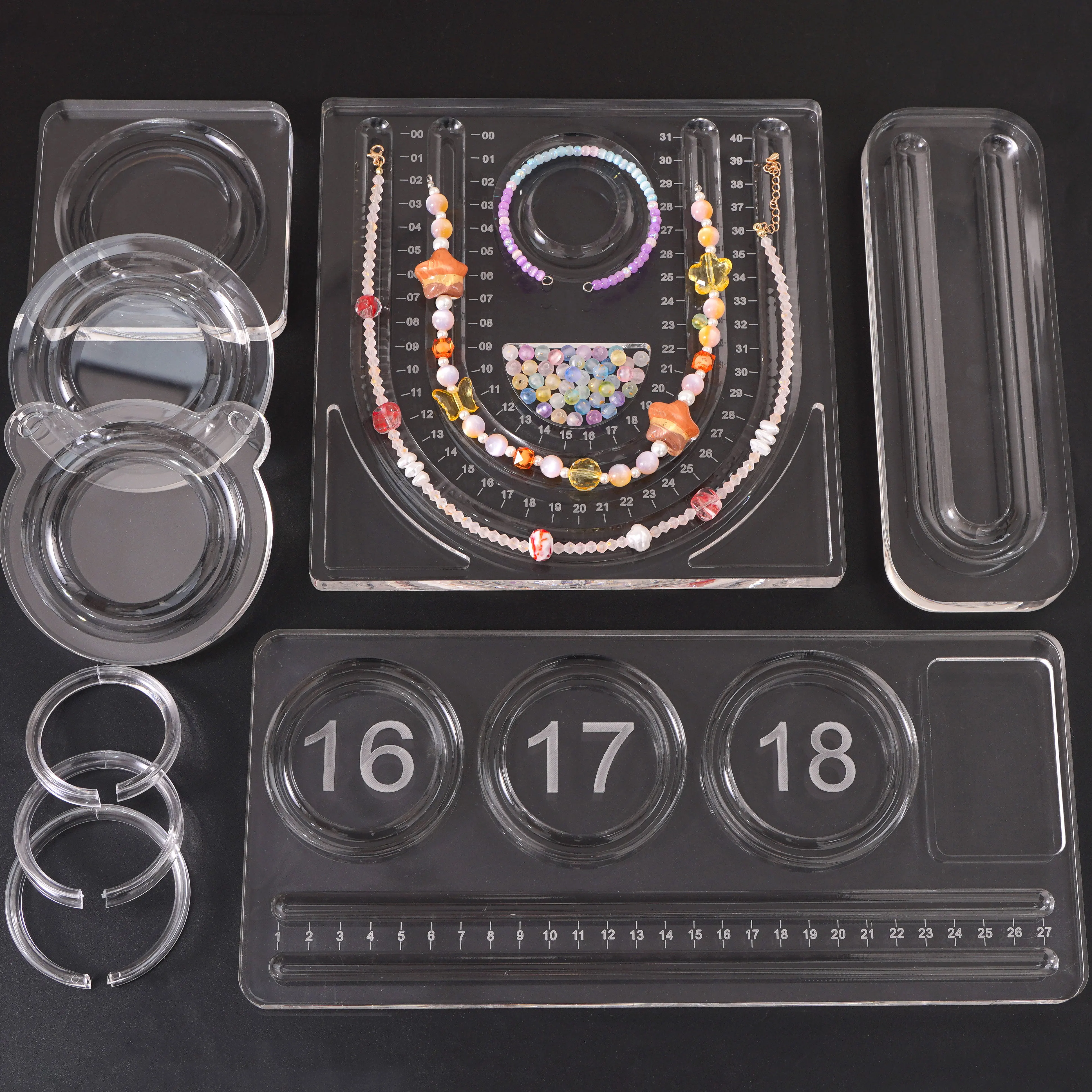 Transparante Acryl Displayplan - Jewelry Making Organizer recensie en prijs