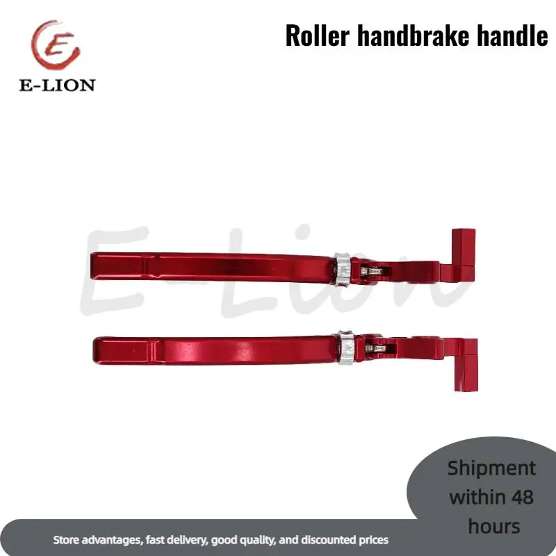 

Motorcycle Adjustable Brake Clutch lever Handle Racing levers Universal For Off road motorcycle with red handle