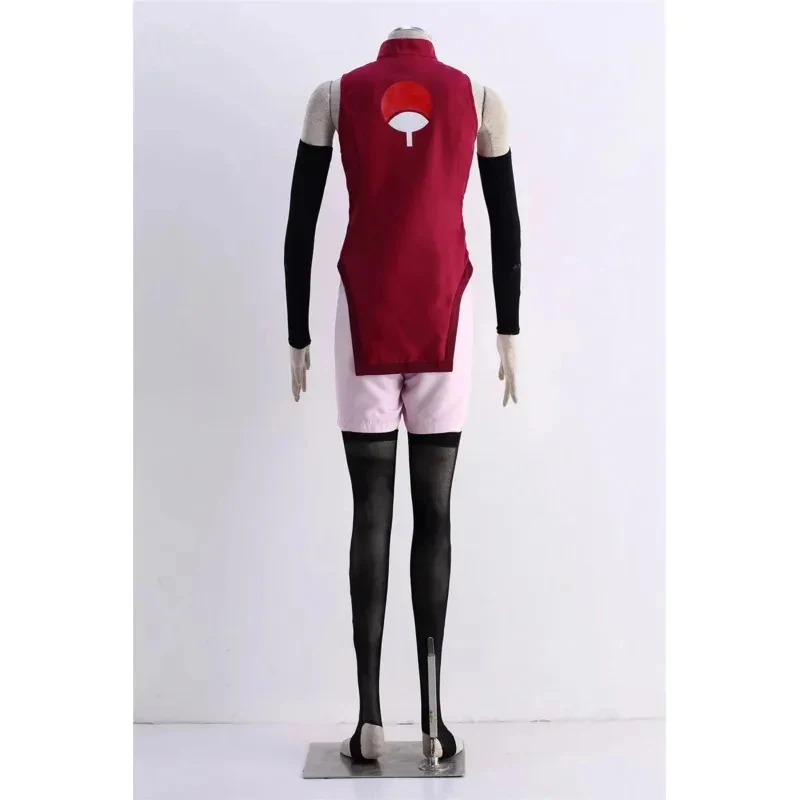 

★Halloween Costume Anime BORUTO MOVIE Uchiha Sarada comic cosplay ♥ All corners of the country