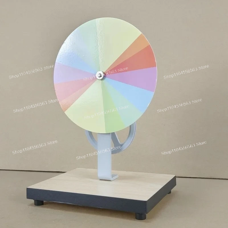 Hand-Cranked Newton's Seven-Color Disc - Physics Light Synthesis Teaching Tool for Student Experiments