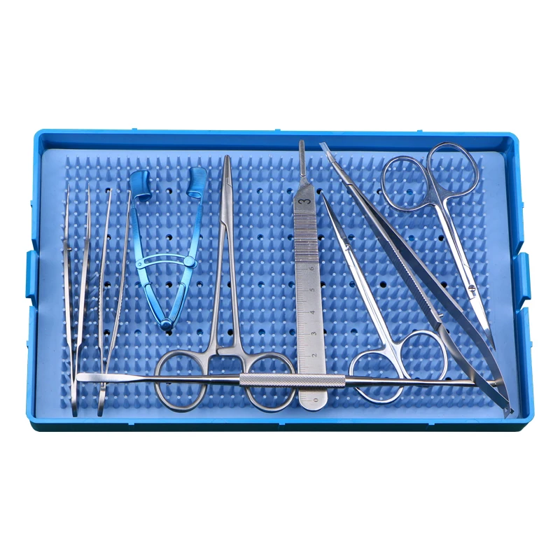 Microophthalmic instrument kit pterygium instrument tool Eye scissors scleral stripper eyelid opener