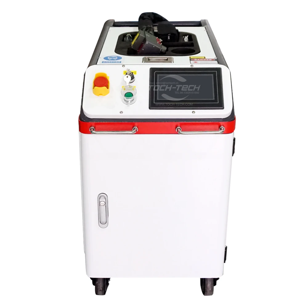 Wood Paint Oxidization Graffiti Antiques Rust 1000W 2000W 3000w Laser Cleaning Machine Handheld Laser Cleaner For Rust Removal