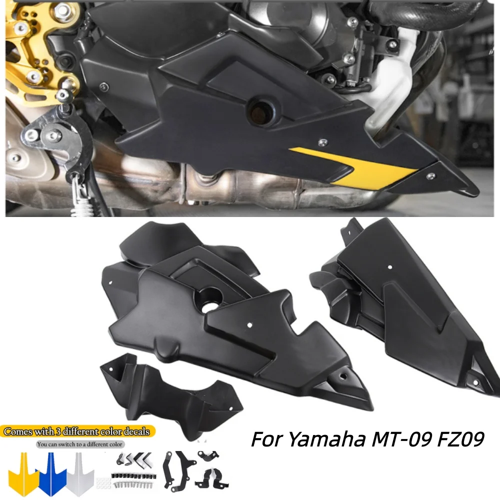 

Wolfline Motorcycle Belly Pan Lower Fairing Engine Skid Plate Guard for Yamaha MT-09 FZ09 2013-2019 Tracer 900 / GT 2015-2019