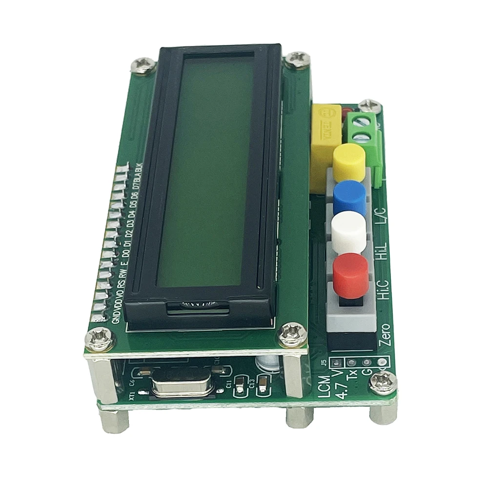 Imagem -06 - Medidor de Capacitância Indutiva l c Medidor de Capacitância Digital Testador de Medidor de Capacitância Lcd Interface Mini Usb com Cabo Usb