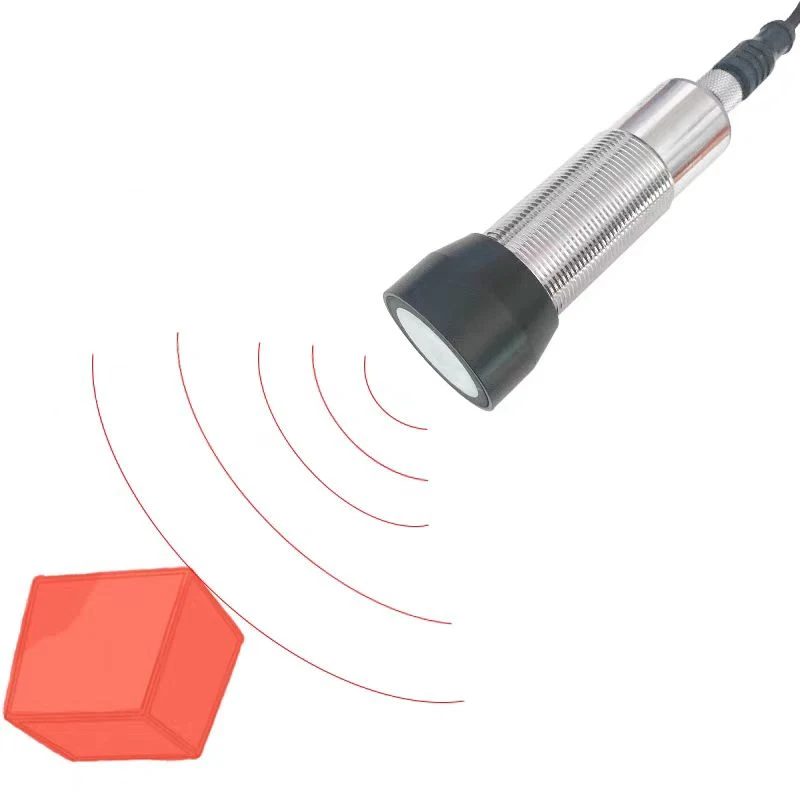 BXUAN Ultrasonic Sensor M30 Switching Output NPN PNP Analog Output4-20mA/0-10V long Distance 8 meters Proximity Switching Sensor