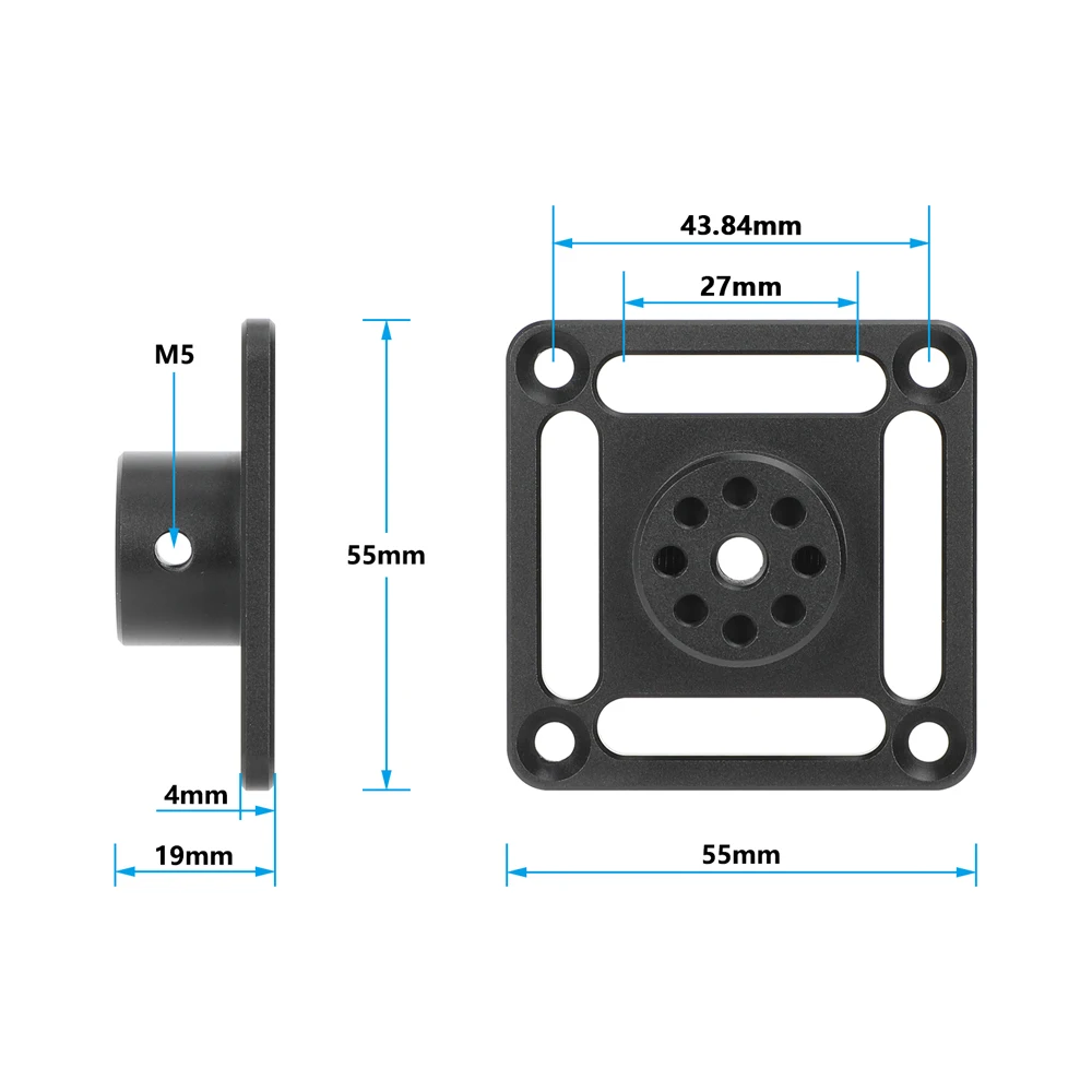 Wall/Ceiling Mount With Smartphone Holder Clamp with Mini Ball Head Extension Ar