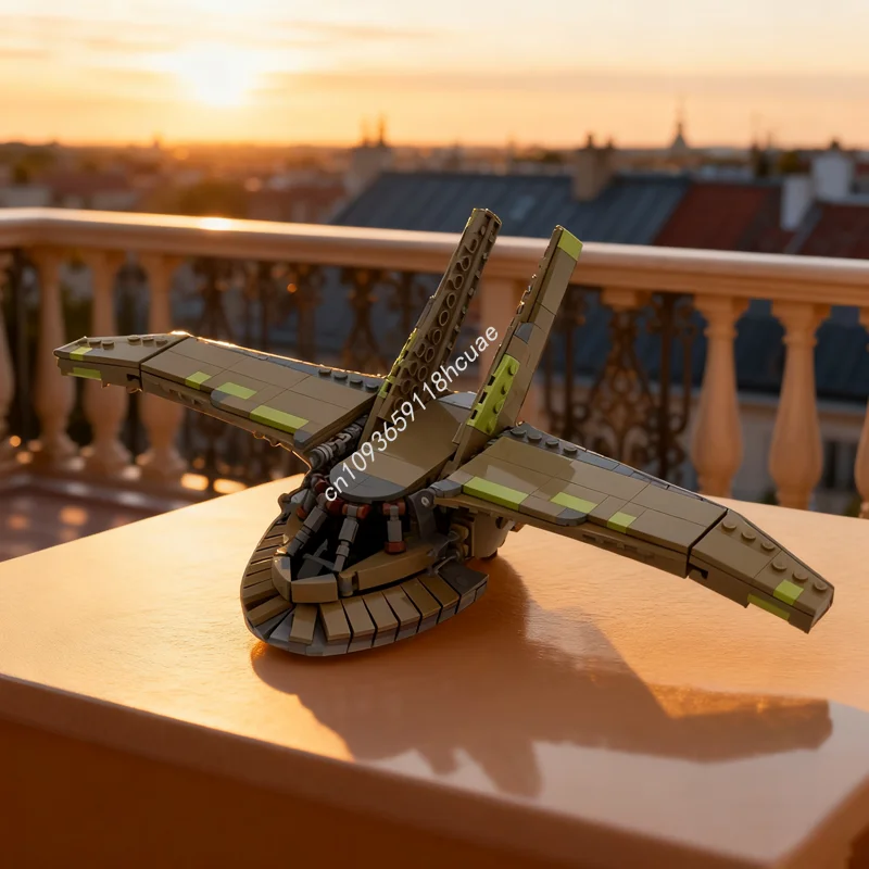 428pcs MOC HH Starhopper Star Battle Model Building Blocks Christmas Gift Construction Assemble DIY Idea Toy Education Birthday