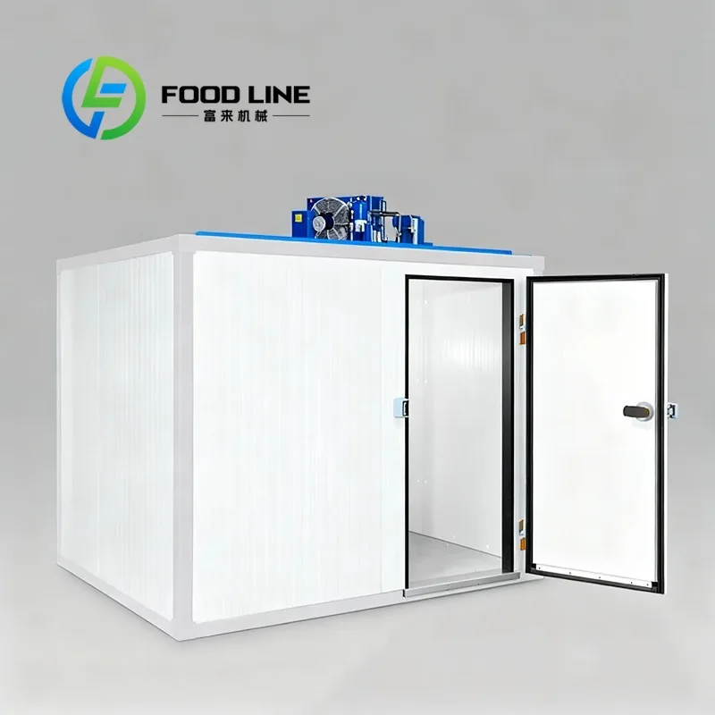 Commercial Fixed Cold Storage Room High Insulation Panel Cold Chamber For Fruit Vegetable And Dairy Products Storage