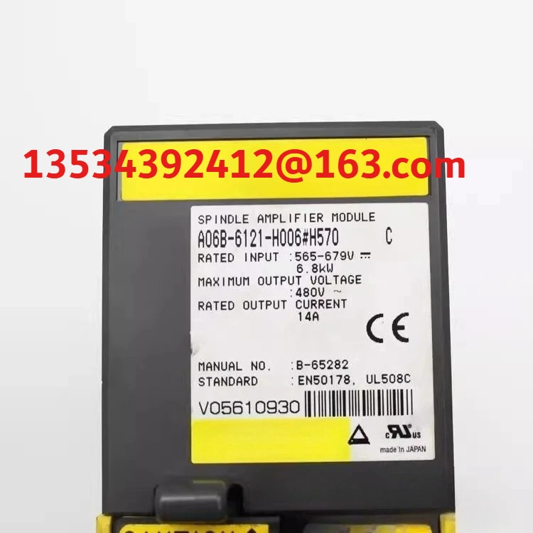 

Для FANUC A06B-6121-H006 сервопривод сервоусилитель A06B-6121-H006 б/у