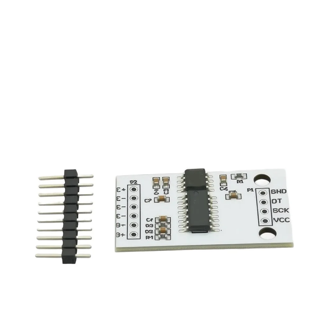 5pcs HX711 Dual Channel Load Cell Sensor Module 24-Bit Resolution with TL431 Voltage Regulation for Accurate Weighing