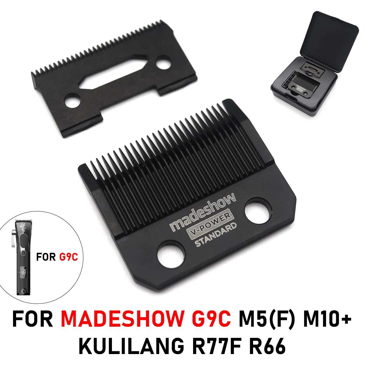 NEW Original Replaceable Blade for Madeshow G90C M5(F) M10+ R77F R66 Professional Hair Clipper Blade Hair Cutting Machine