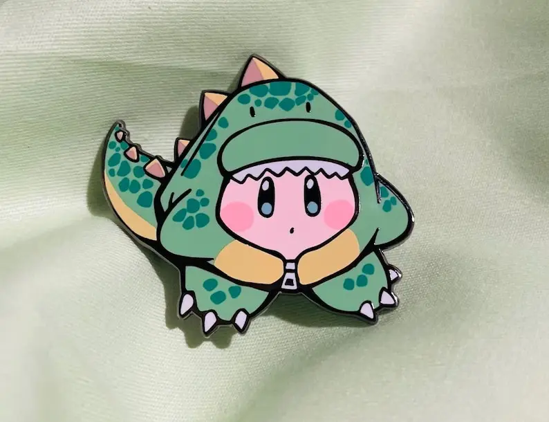 Dinosaur clothing Hard Enamel Pin