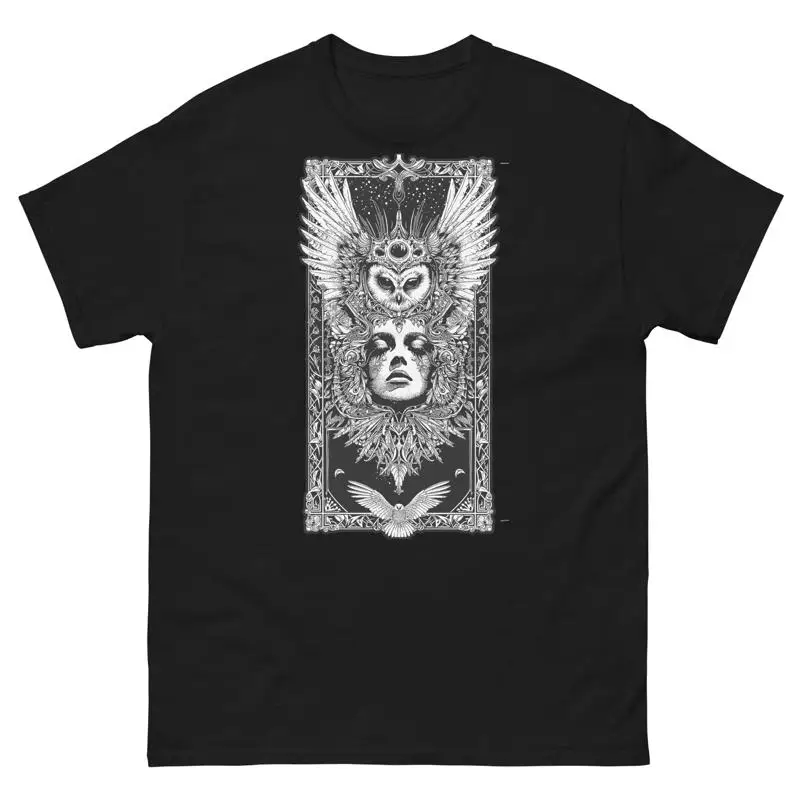 Lunar Elegance The Cosmic Goddess Of Moonlight Tee T shirt