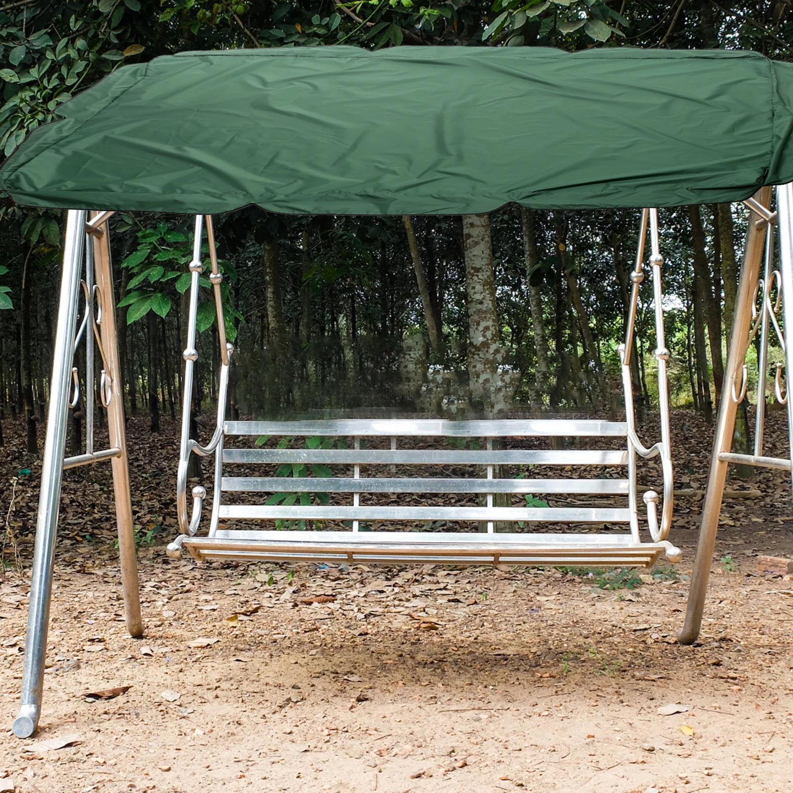 

Swing Cover Canopy Replacement Waterproof Garden Protector Reflective Sunshade Heavy Duty Covers Seat