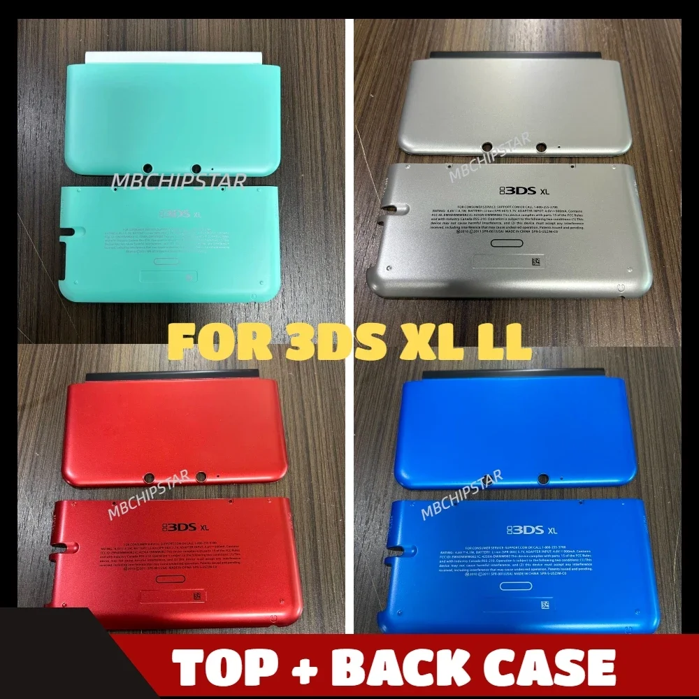 High Quality Gaming Accessory Durable For Protection For 3DS XL LL Replacement Shell For 3DS XL LL Housing Shell Cover Top Back