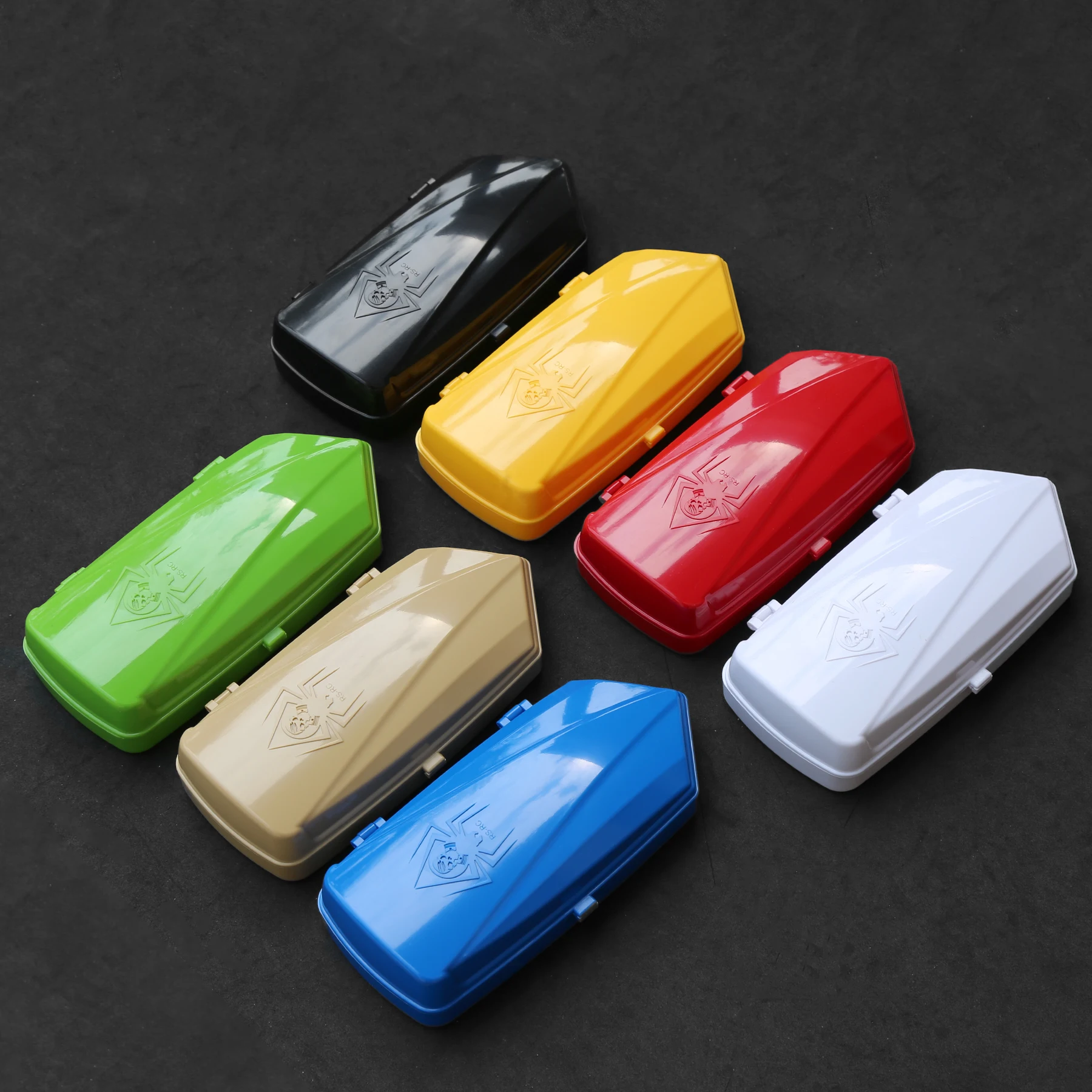 シミュレーションRCルーフラゲッジボックス荷物キャリアラック Traxxas TRX4 TRX6 Axial SCX10 G63 VP VS4 1/10 RCクローラーカー対応