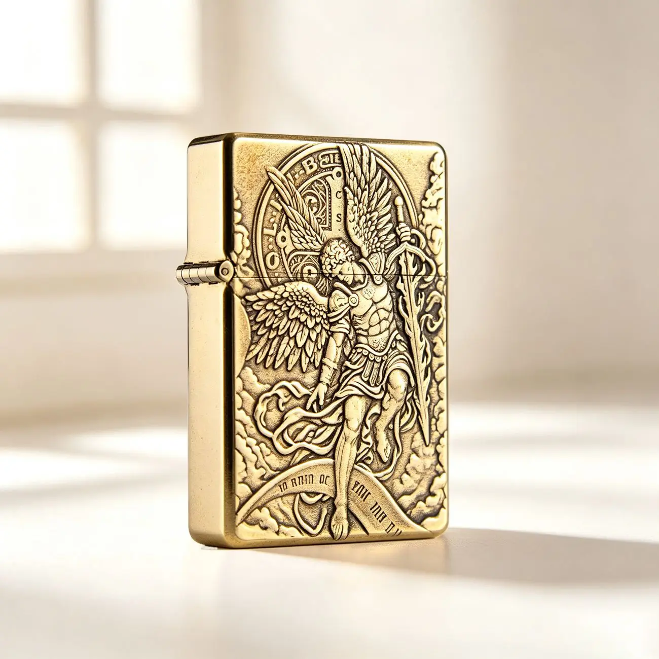 Briquet à kérosène ZORRO Z873 en laiton, modèle Shun God Redemption, métal durable, personnalisé, cadeau créatif pour homme
