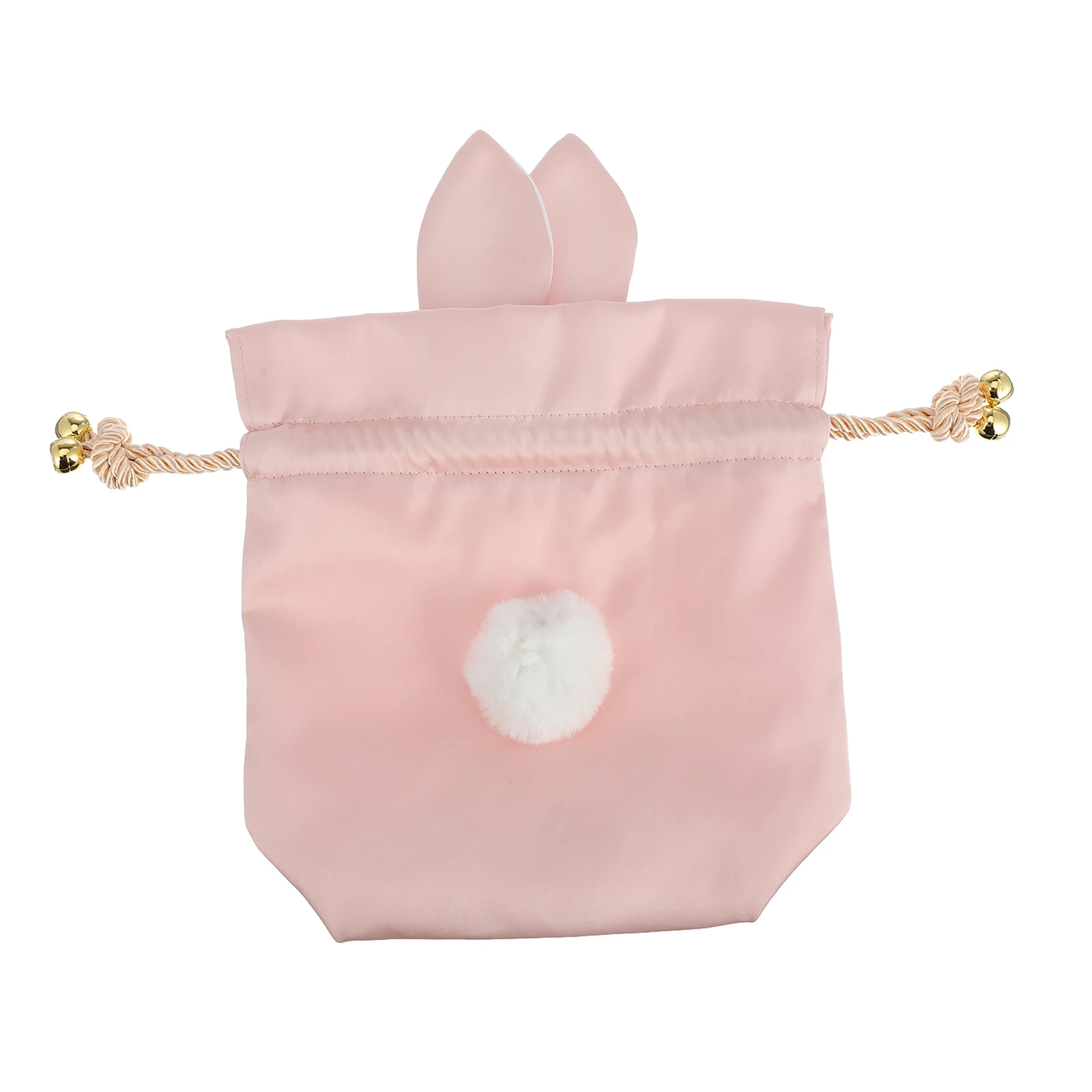 

1pc Portable Drawstring Storage Bag Lightweight Pouch Jewelry Organizer Travel Makeup Bag Compact Toiletries Pouch For